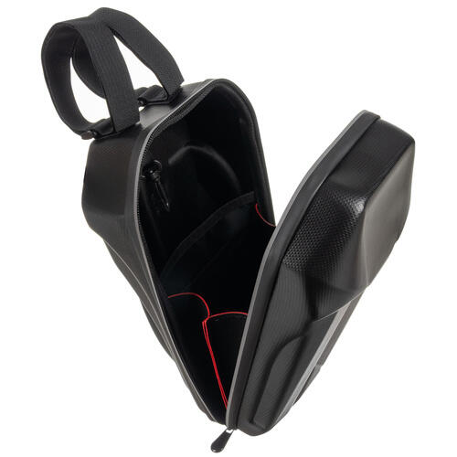 Geanta ghidon bicicleta/trotineta, fixare velcro, reflectorizanta, 30x16x11 cm