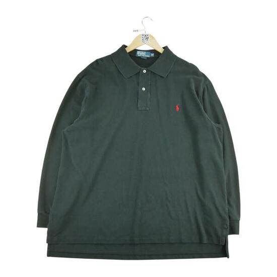 Reconditionné - Polo manches longues Homme Noir - Excellent