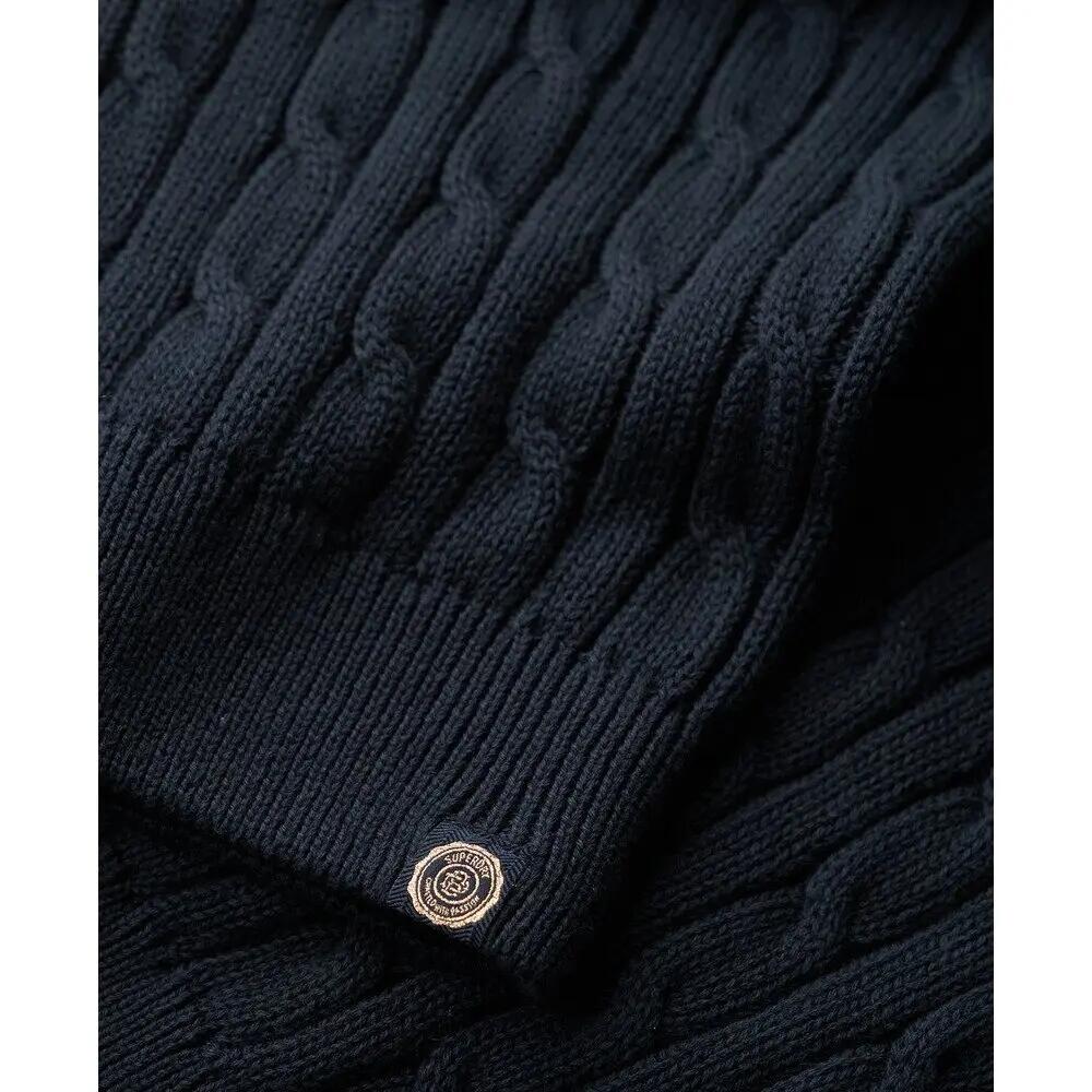 Pull oversize torsadé à col V femme Superdry 6/6