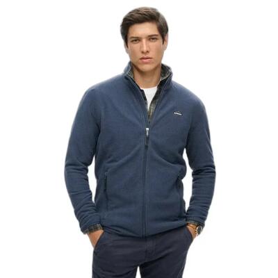 Fleece met rits superdry