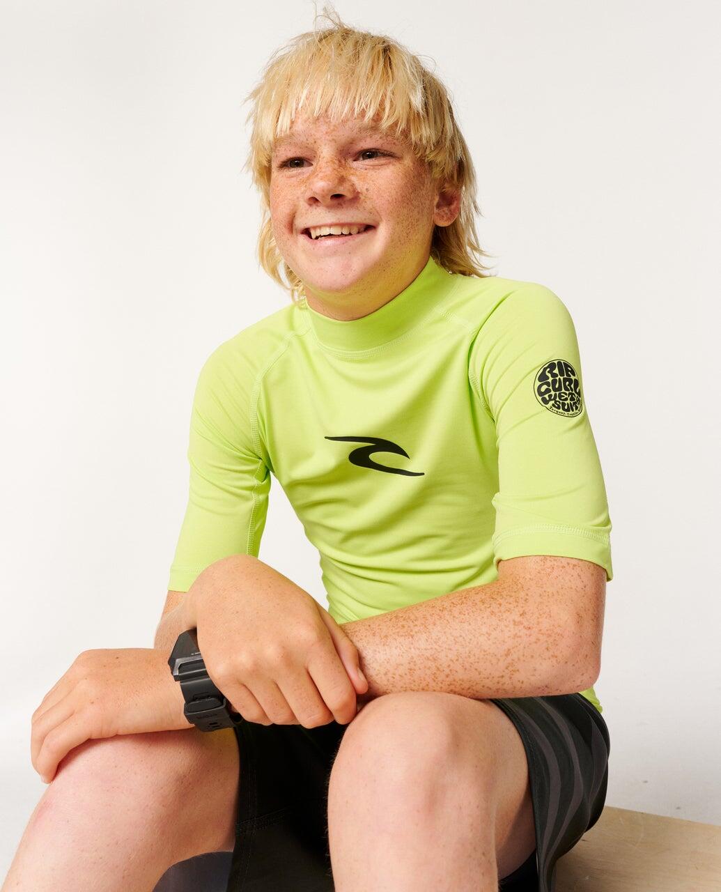 T-shirt anti-UV garçon Waves manches courtes 6/6