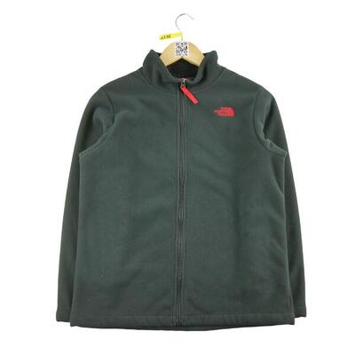 Tweedehands - heren tnf zwarte fleece jas - goede staat