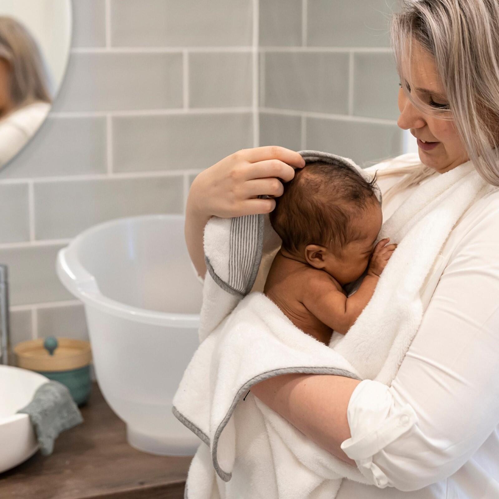 Accappatoio da bagno Dry'n Play - Bianco 3/6