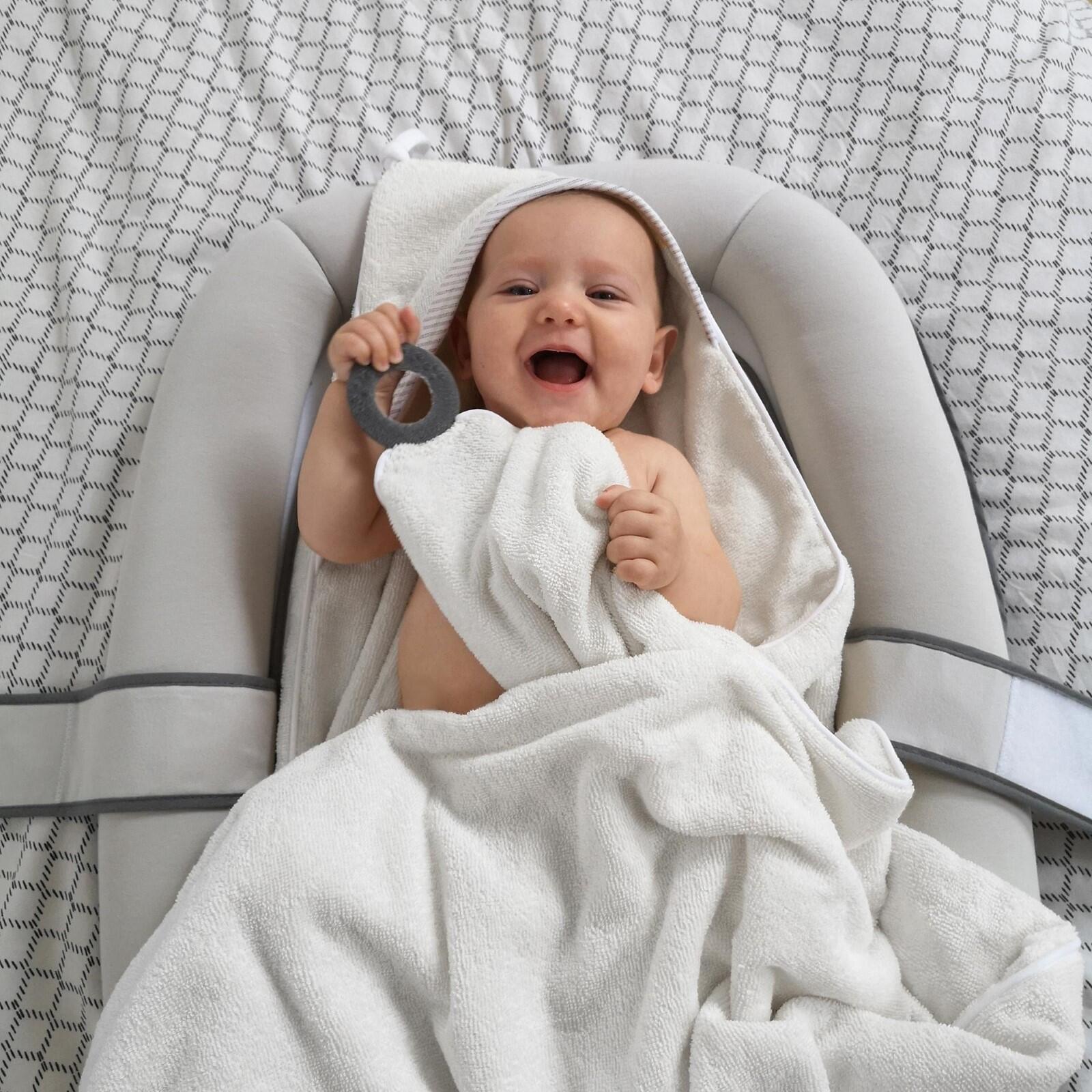 Accappatoio da bagno Dry'n Play - Bianco 2/6