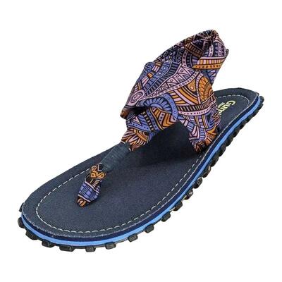 Dames sling back sandalen (azteeks blauw)
