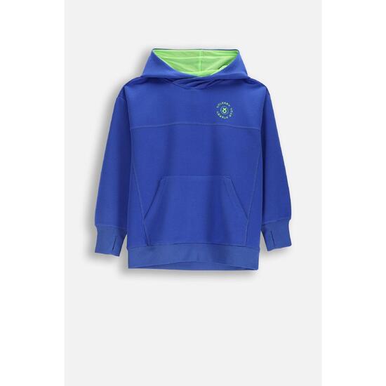 Bluza dresowa dla dzieci Lemon Explore WL6 niebieska kangurka