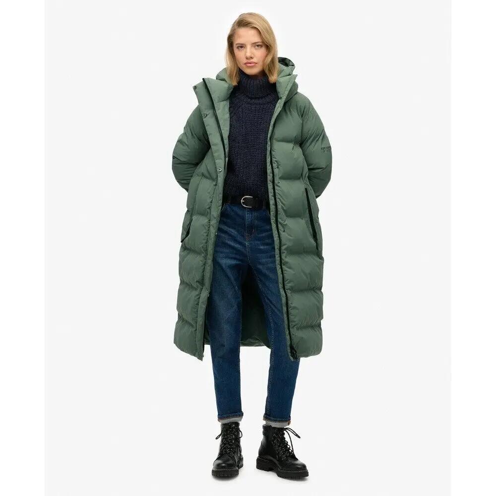 Doudoune à capuche longue femme Superdry 3/6