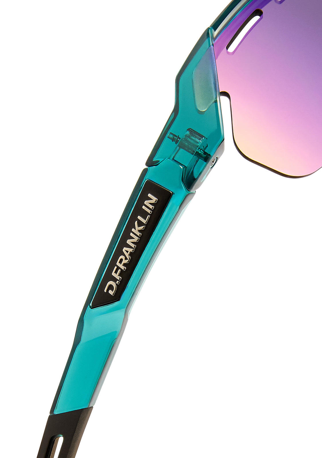 Gafas De Sol Deportivas D. Franklin Thunder Fifty Low Teal 5/5