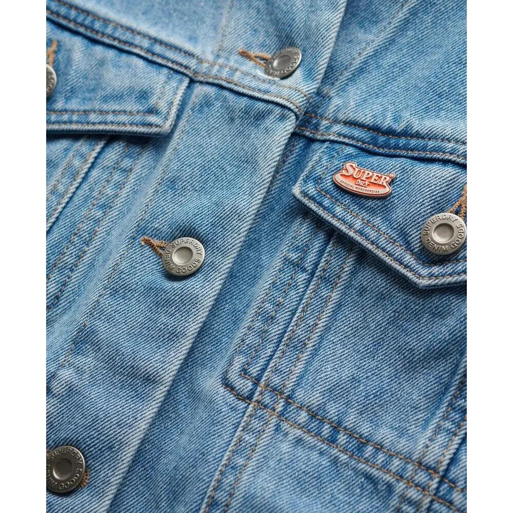 Dames spijkerjack met fantasie Superdry 7/7