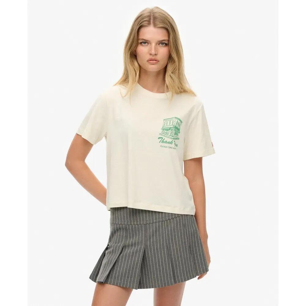 T-shirt da donna Superdry Roadside Trade 2/6
