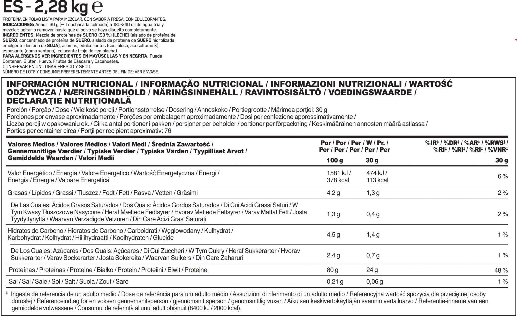 100% Whey Gold Standard - 2 kg Chocolat au lait extrême (Nouveau) de Optimum Nu 4/5