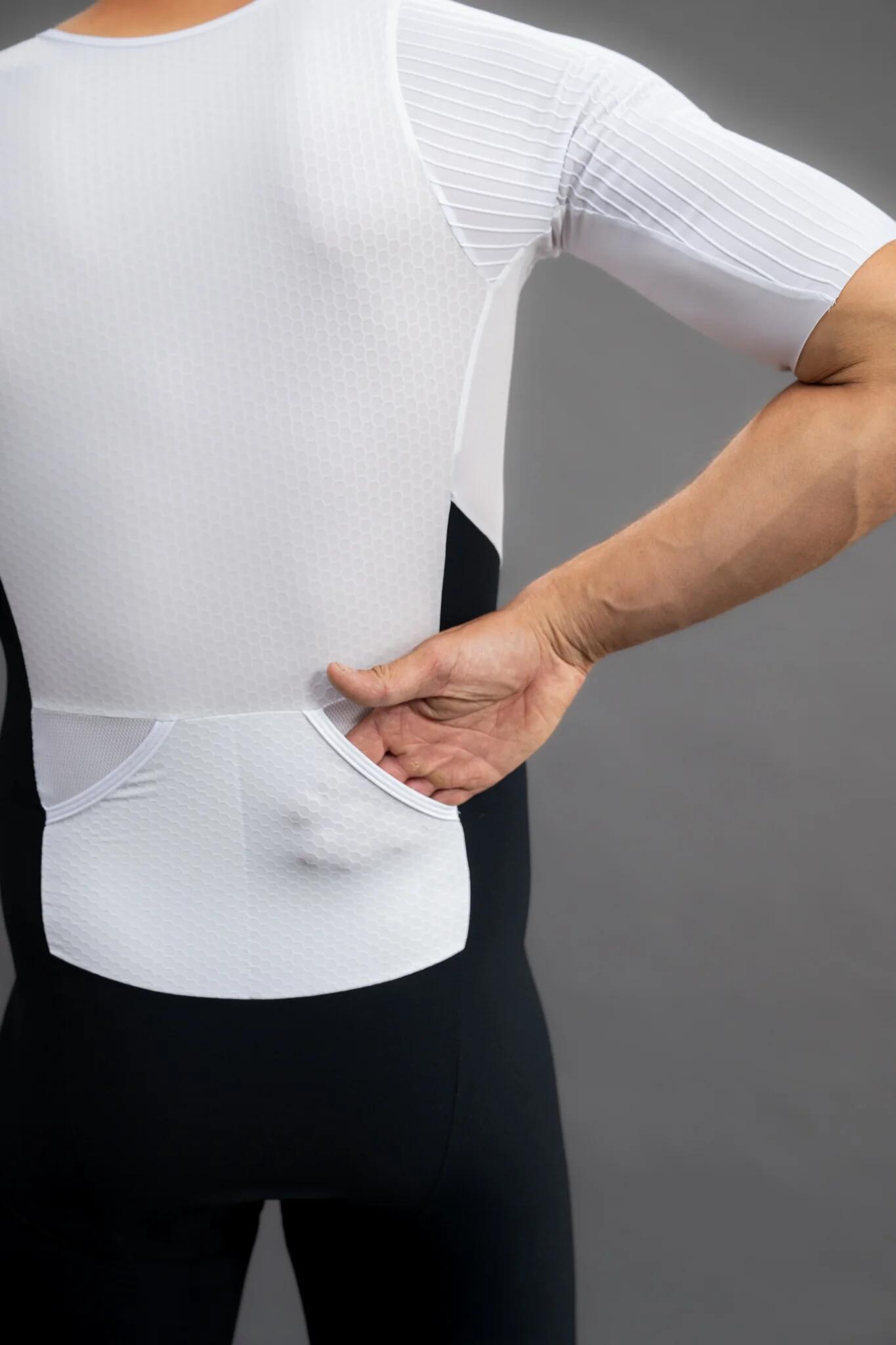 Kombinezon Triathlonowy Męski Quest Black White Premium 5/7