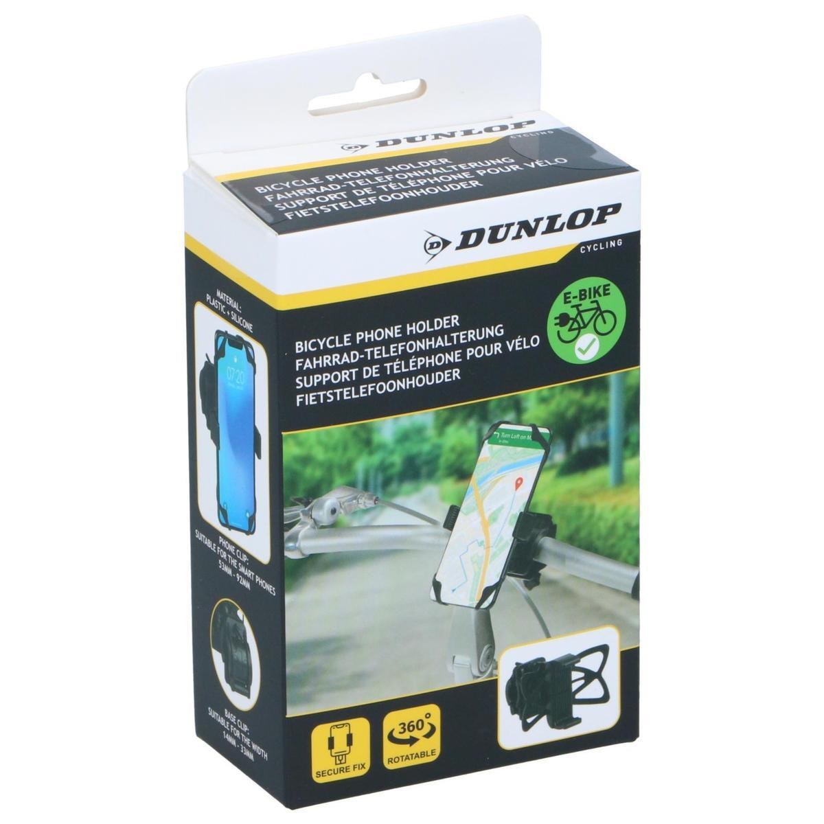 Uchwyt rowerorowy Dunlop na telefon obracany 360 stopni 5/5