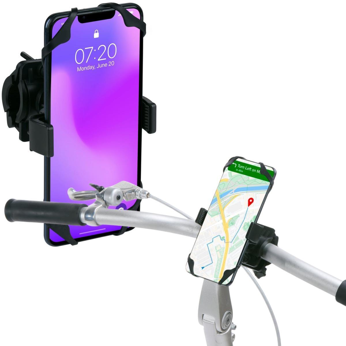 Uchwyt rowerorowy Dunlop na telefon obracany 360 stopni 4/5