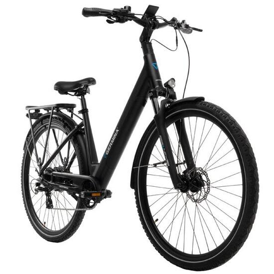 Rower elektryczny GERMINA miejski 28" zasięg 90 km silnik Bafang