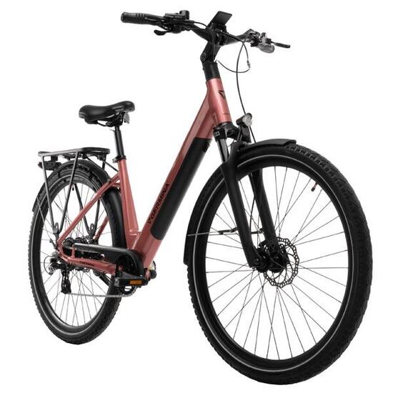 Rower elektryczny miejski 28" 90 km silnik Bafang