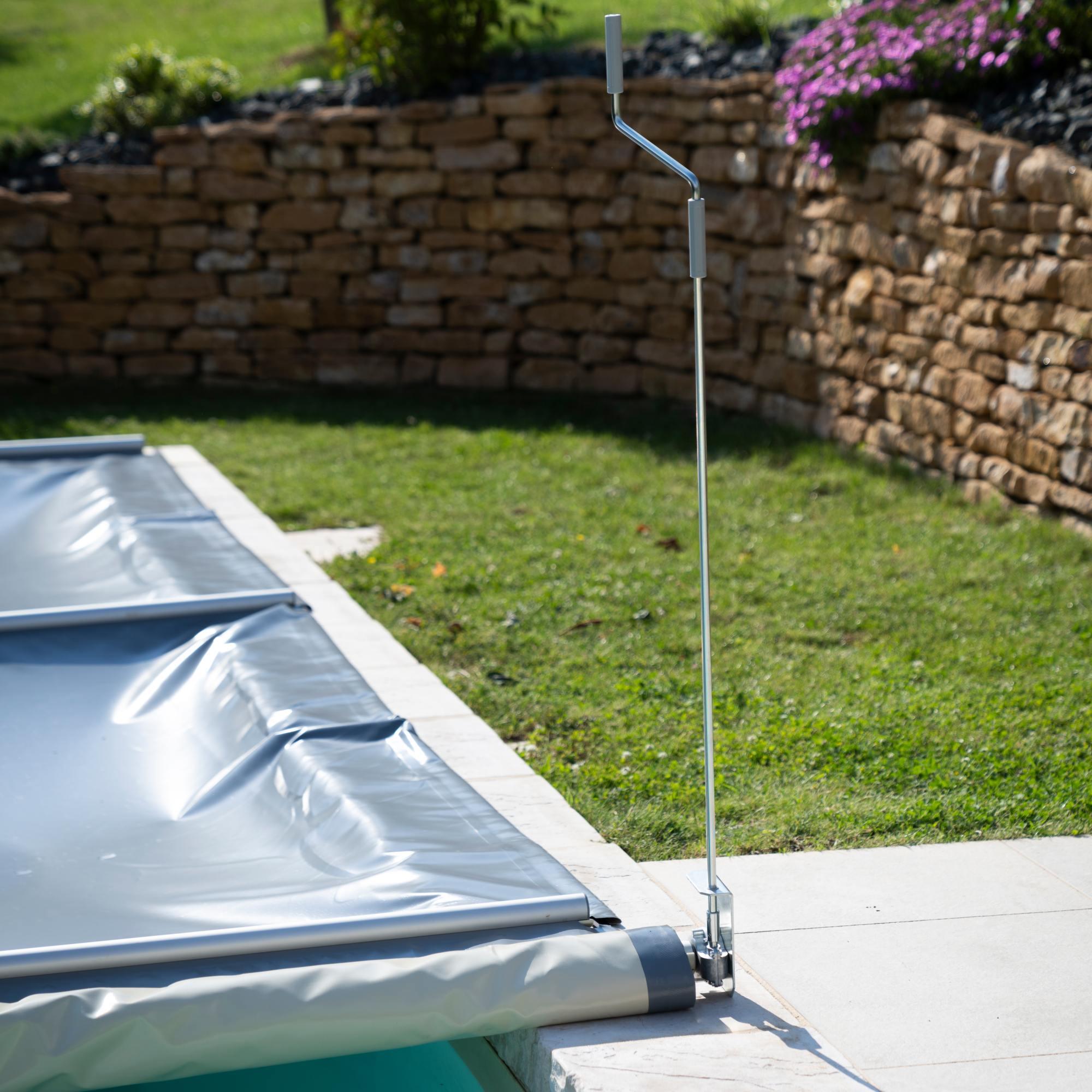 Poolabdeckung Coverkit 4 x 9 m - PVC 580g/m² 6/7