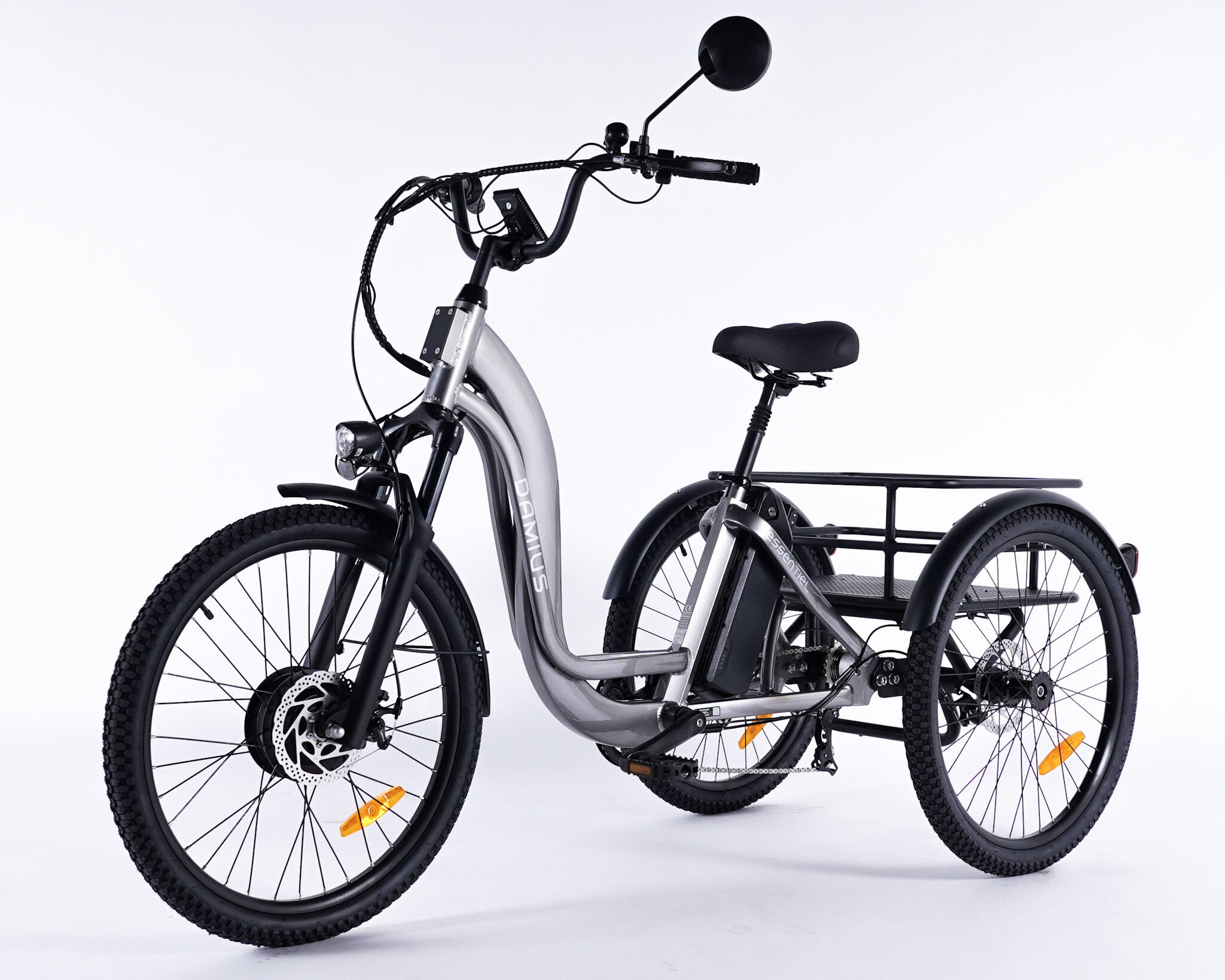 Vélo d vill Pdlc Homm Hollandia Carry On 28 Vélo lctriqu Gris 250 Watt Li-Ion 36V/13 Ah 3 Vitsss au millur prix