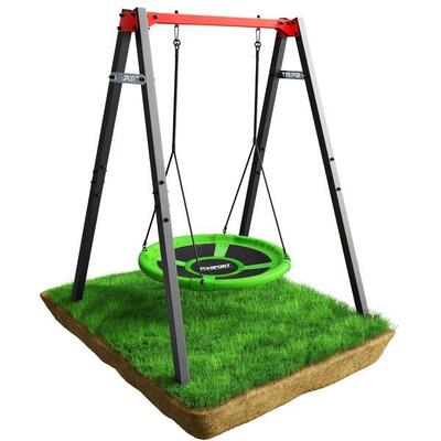 Altalena per bambini per il giardino con altalena a nido