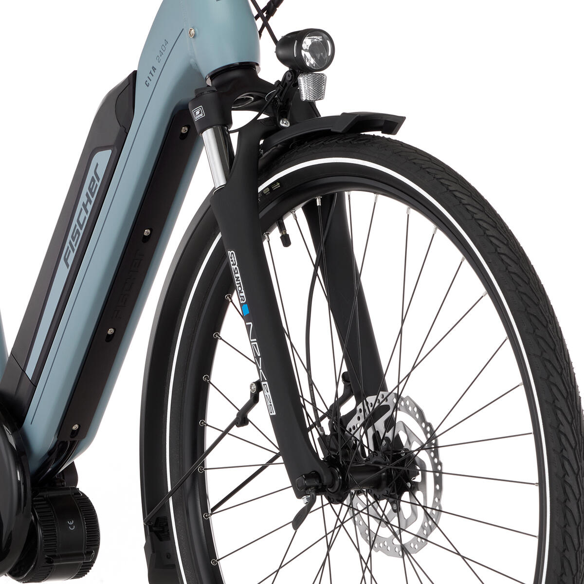 FISCHER City E-Bike CITA 2404 ACTIVE - graublau, 28 Zoll, RH 43 cm, 688 Wh 7/7