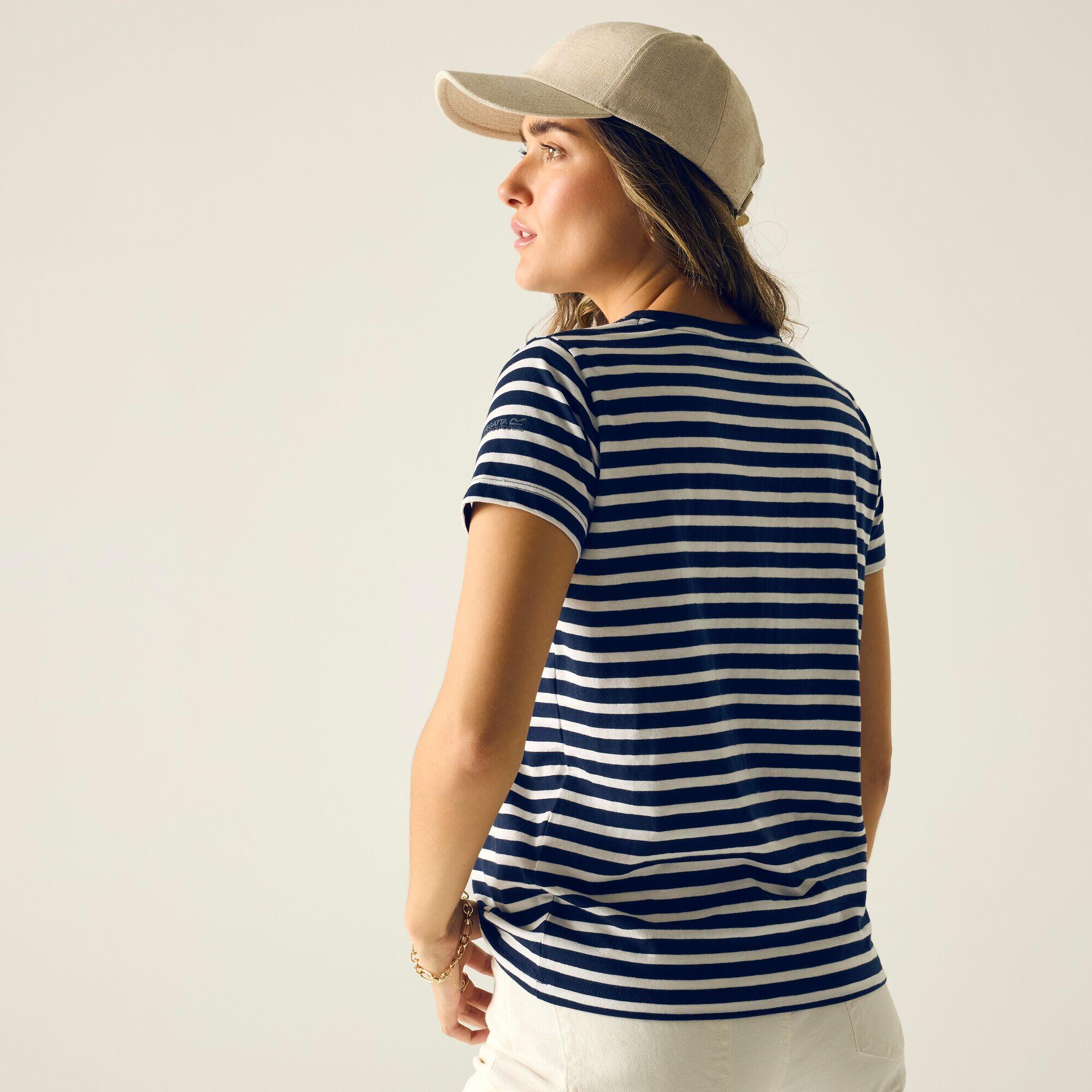 T-shirt rayé à manches courtes Bayletta pour femme 3/7
