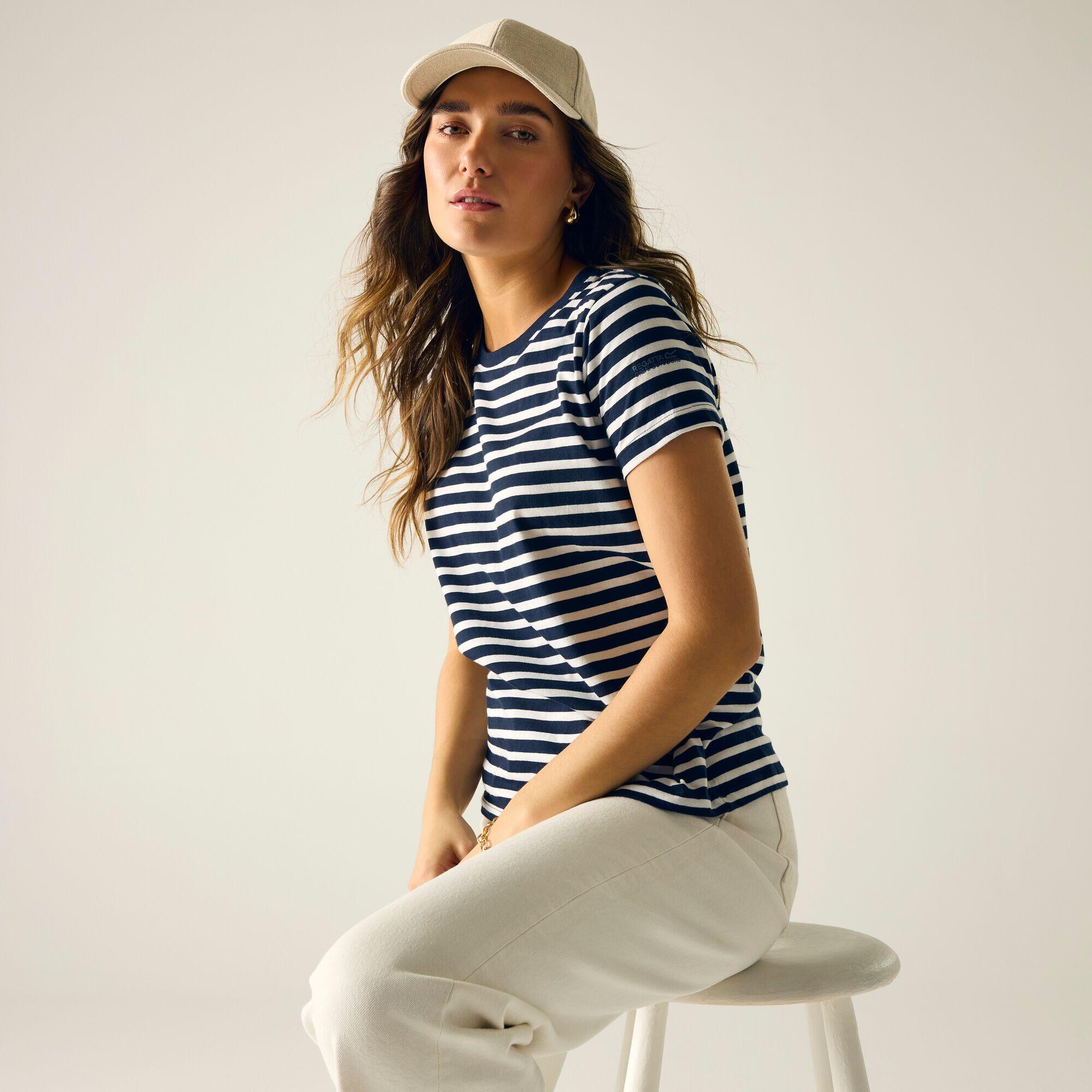 T-shirt rayé à manches courtes Bayletta pour femme 5/7