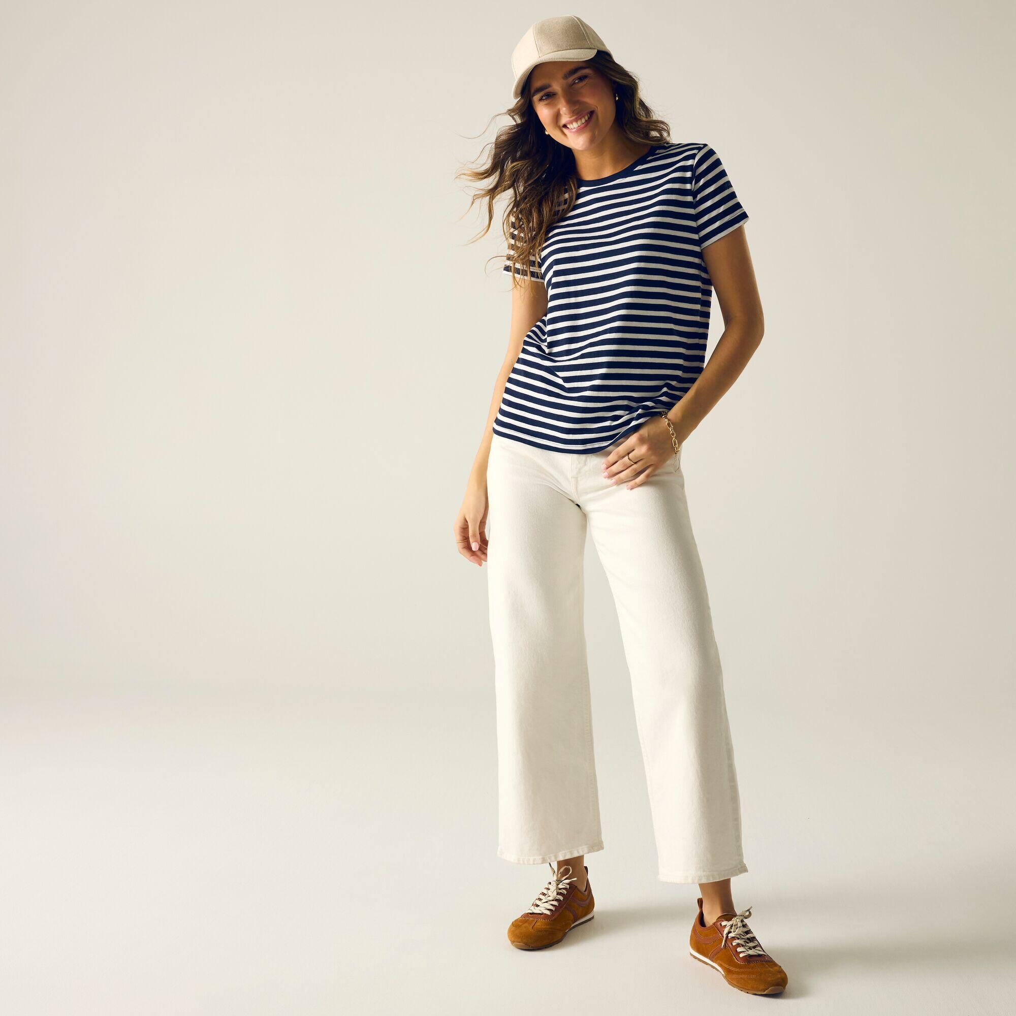 T-shirt rayé à manches courtes Bayletta pour femme 4/7
