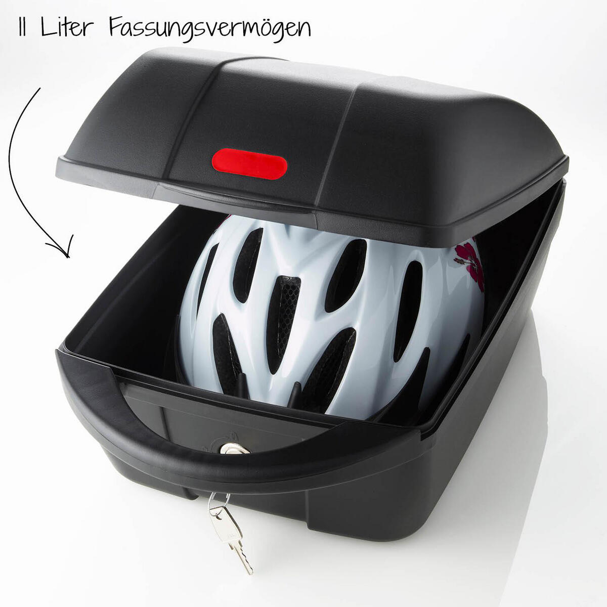 Kufer rowerowy BOX na bagażnik Fischer 11 L 6/7