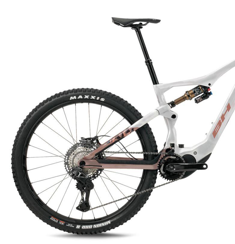 Bicicleta eléctrica Mtb Bh Ilynx+Sl Enduro Carbon 9.8 blanco-naranja 3/3