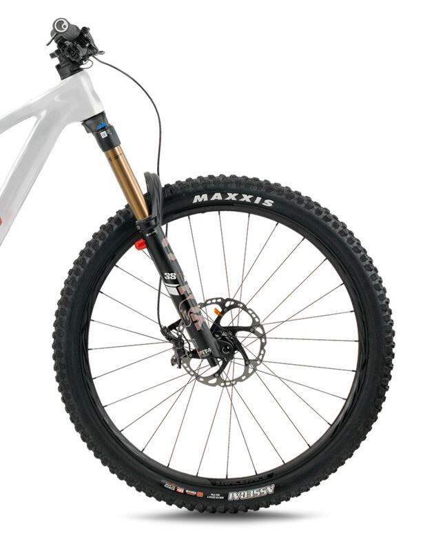 Bicicleta eléctrica Mtb Bh Ilynx+Sl Enduro Carbon 9.8 blanco-naranja 2/3