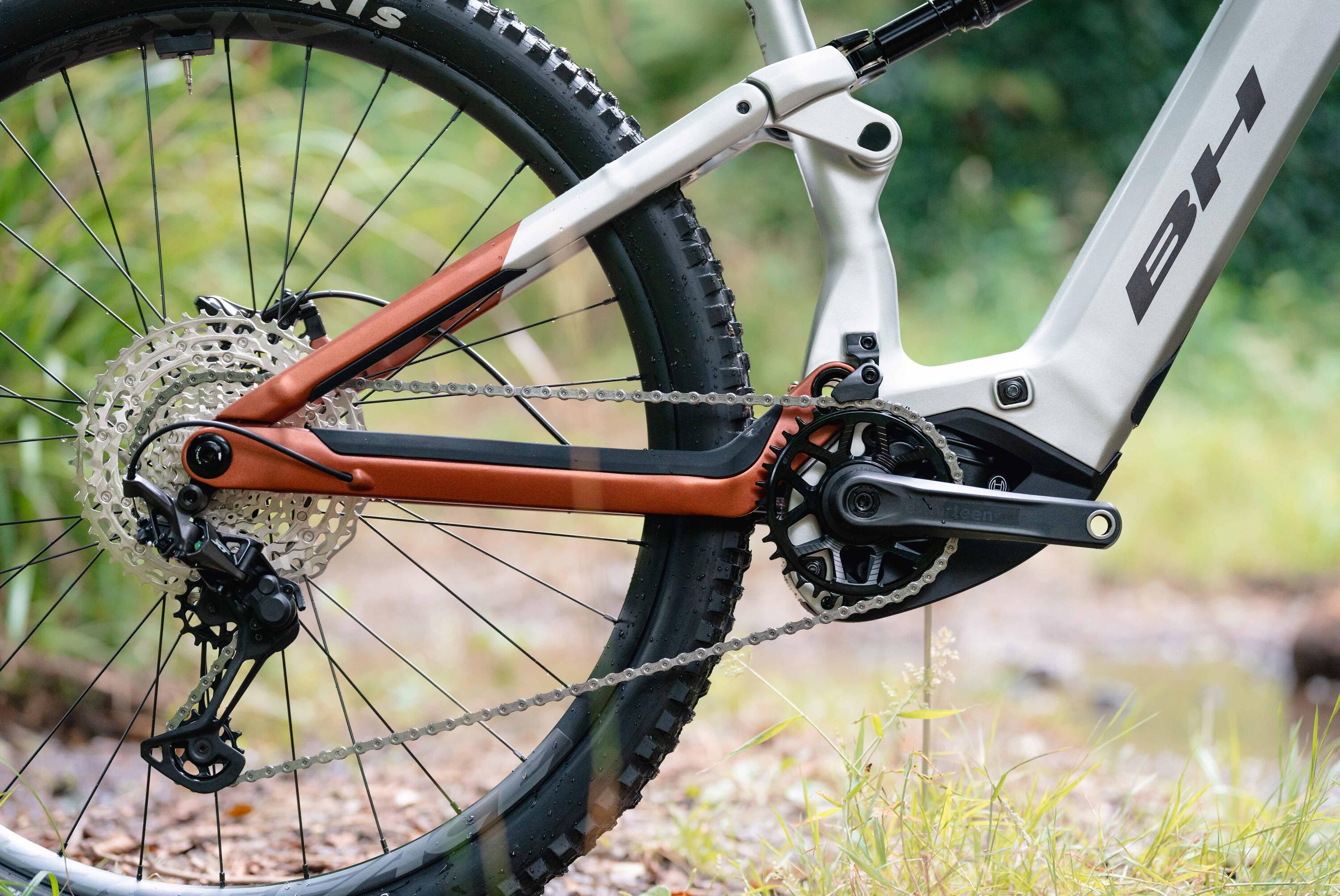 Bicicleta eléctrica Mtb Bh Ilynx+ Nx Enduro 9.1 (2026)blanco-naranja-marron 4/7