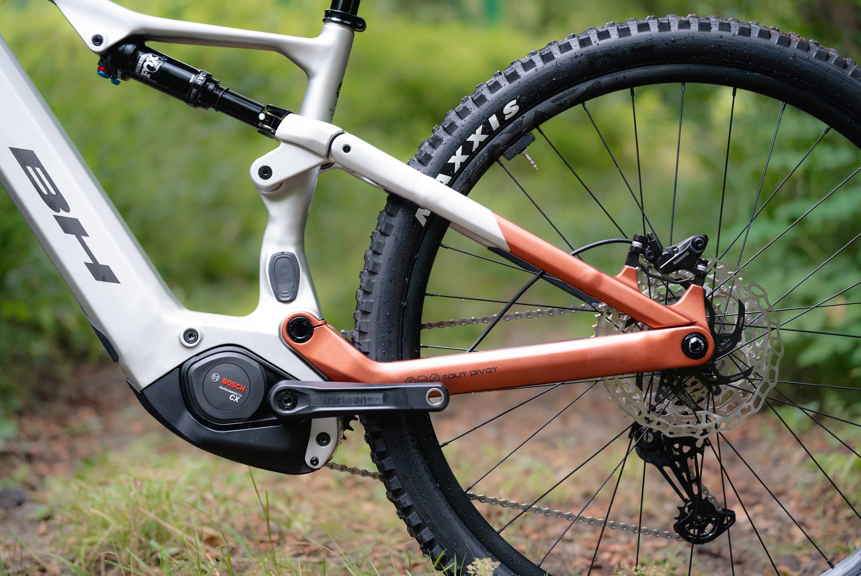 Bicicleta eléctrica Mtb Bh Ilynx+ Nx Enduro 9.1 (2026)blanco-naranja-marron 7/7