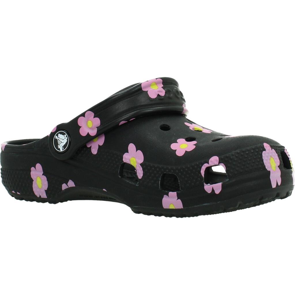 Sandały CROCS CLASSIC FLOWER CLOG Czarny 5/5