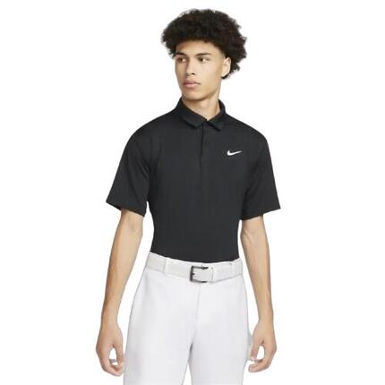 Polo de golf Nike Dri-Fit Tour Solid pour homme, noir