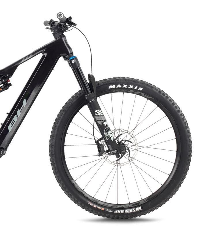 Bicicleta eléctrica Mtb Bh Ilynx+ nx Trail Carbon 8.6 negro-azul 2/3