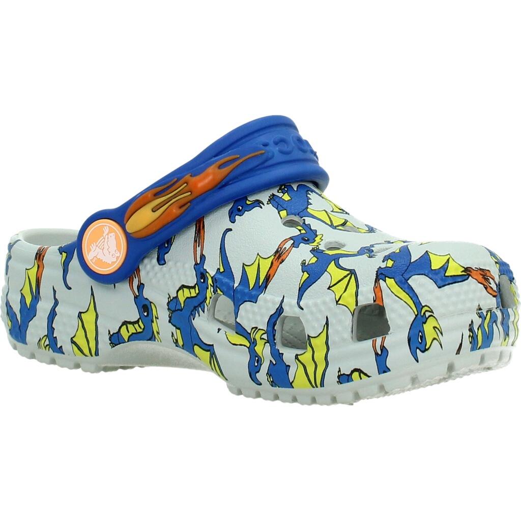 Crocs Kinder Sandale Classic Dragon Graphic Clog T 212514 5/15