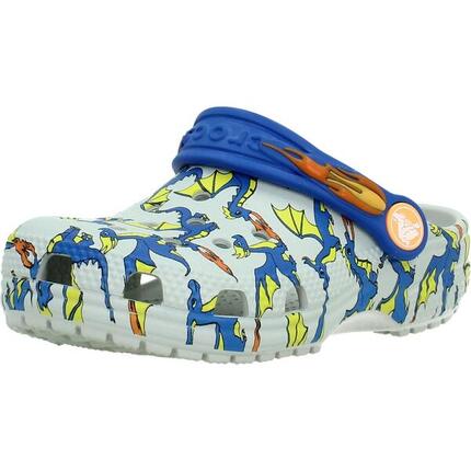 Crocs Kinder Sandale Classic Dragon Graphic Clog T 212514