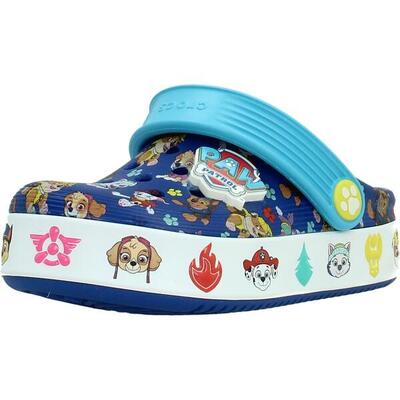 Sandalen kind crocs paw patrol off court mixtes blauw