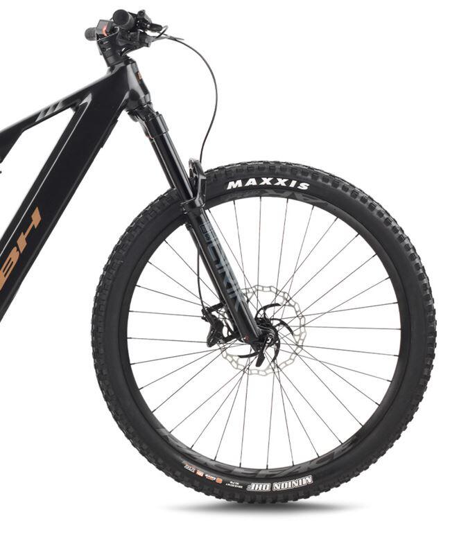 Bicicleta eléctrica Mtb Bh Ilynx+ Nx Trail 8.0 negro-verde-naranja 2/3