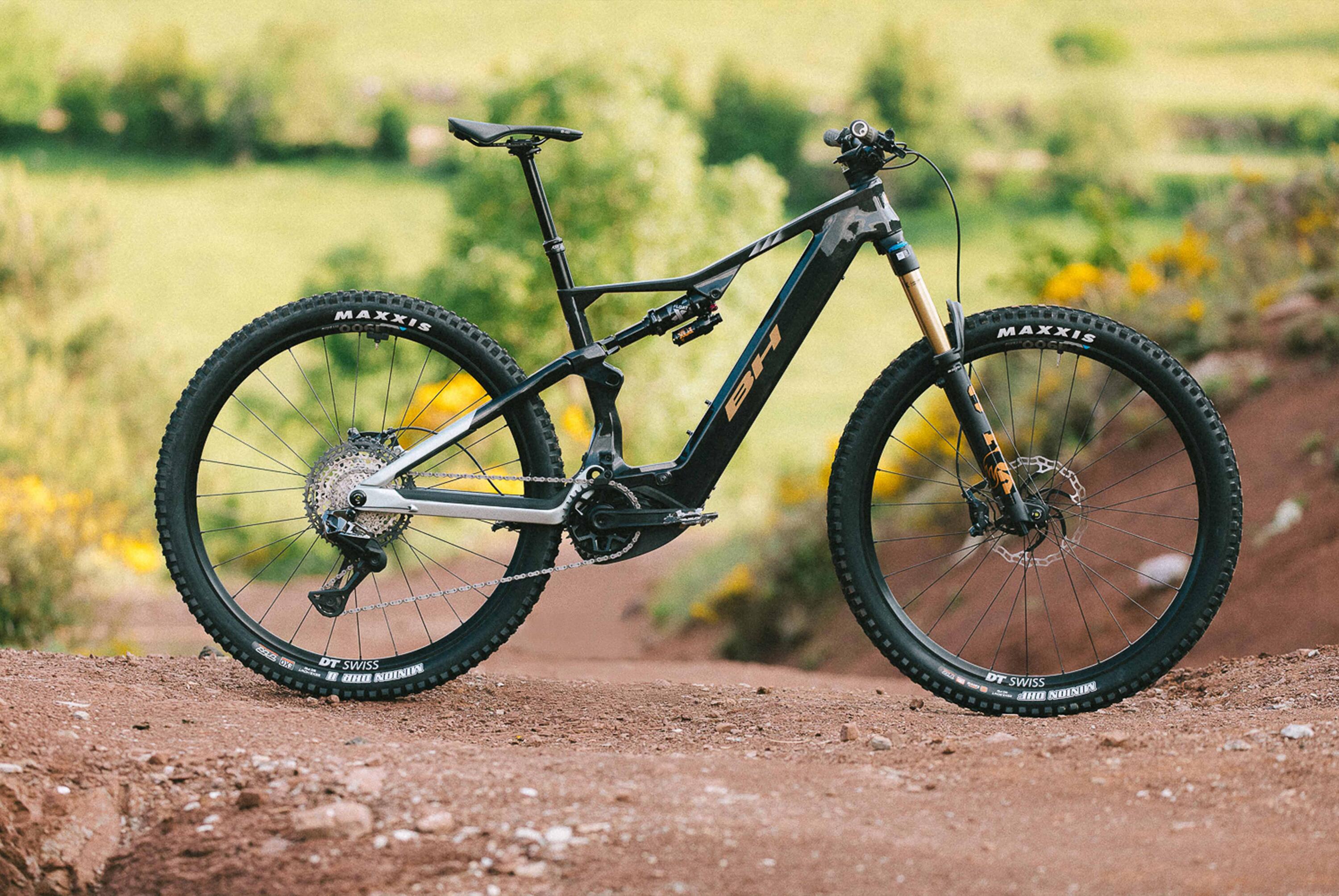 Bicicleta eléctrica Mtb Bh Ilynx +Nx Trail Carbon 8.8 (2026)negro-verde-naranja 2/7