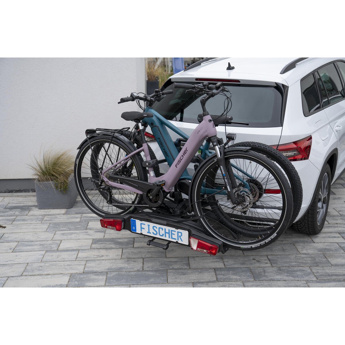 FISCHER Kupplungs-Fahrradträger RoadLine Black 7/8