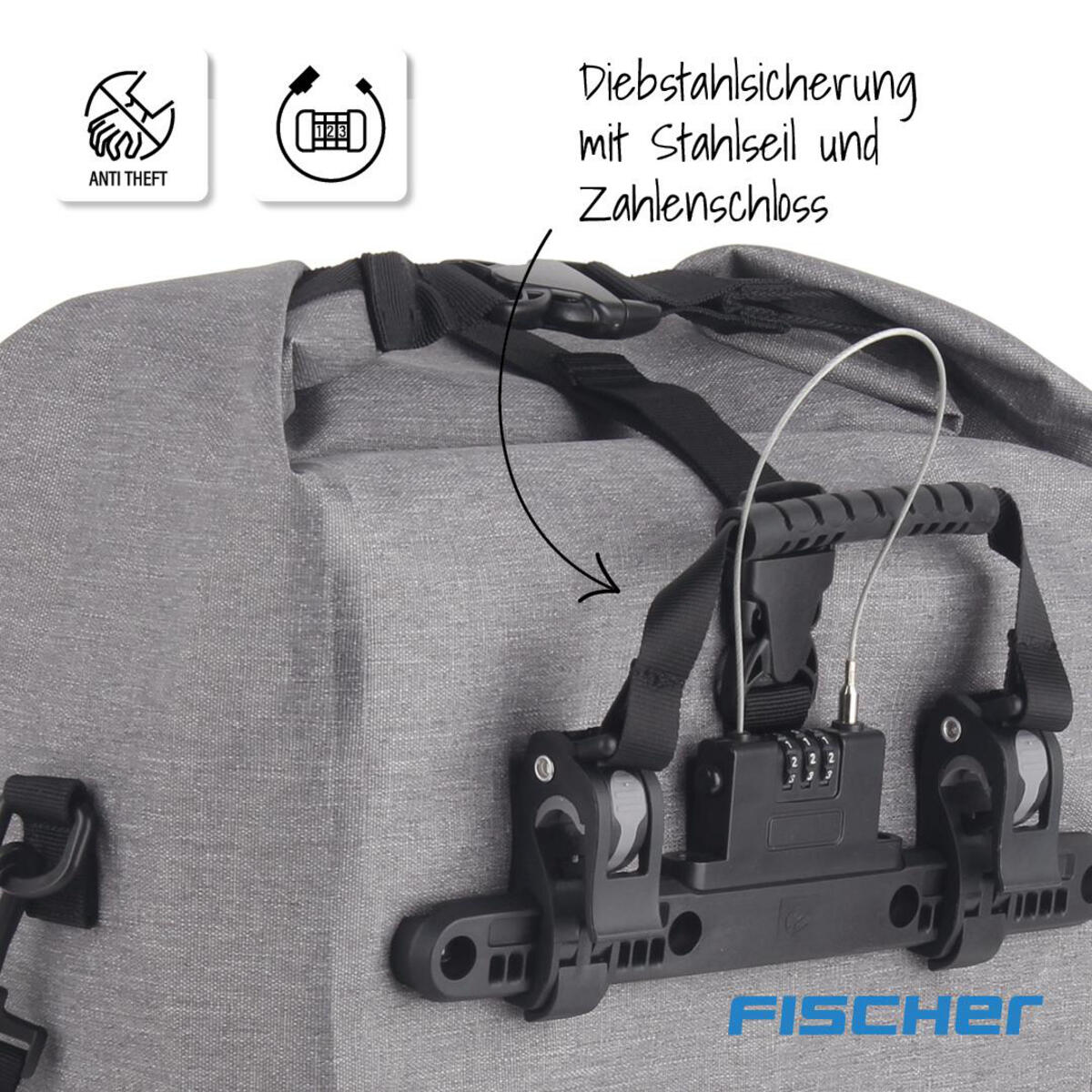 FISCHER Gepäckträgertasche PLUS Cita 6/7