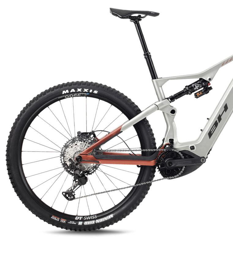 Bicicleta eléctrica Mtb Bh Ilynx+ Nx Trail Carbon 8.7 (2026)blanco-naranja 3/3