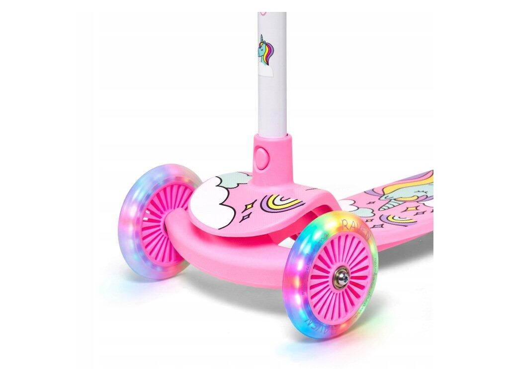 Patinete de três rodas com equilíbrio para crianças Laviana Rodas LED luminosas 7/7