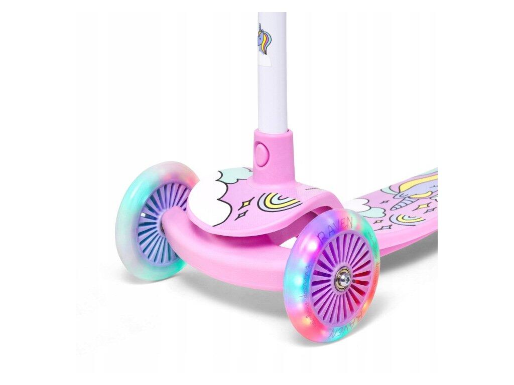Monopattino a tre ruote con bilanciamento per bambini Laviana Ruote LED luminose 7/7