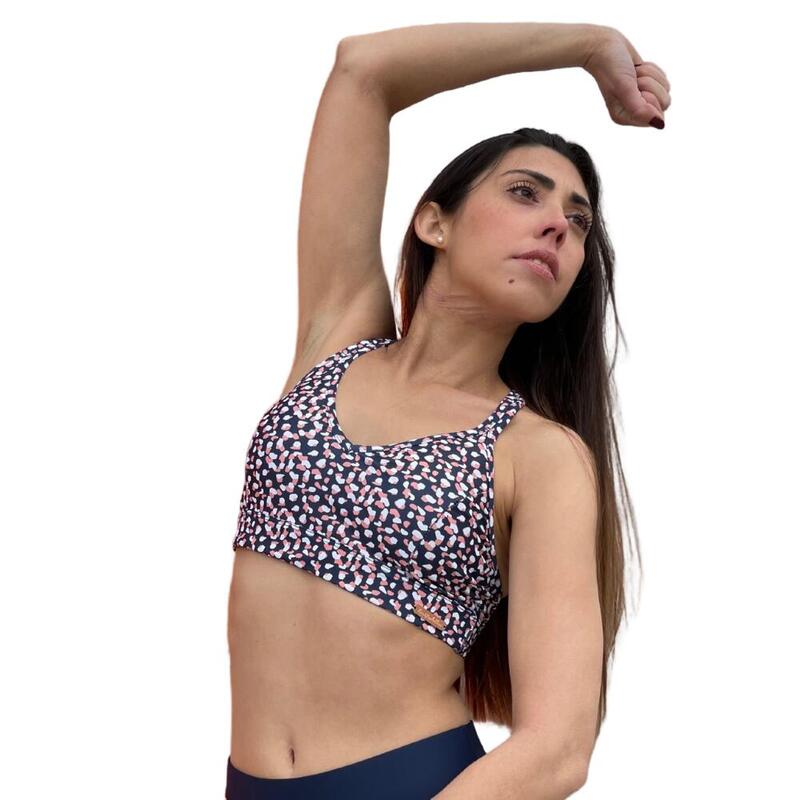 Brassière de sport femme Pois