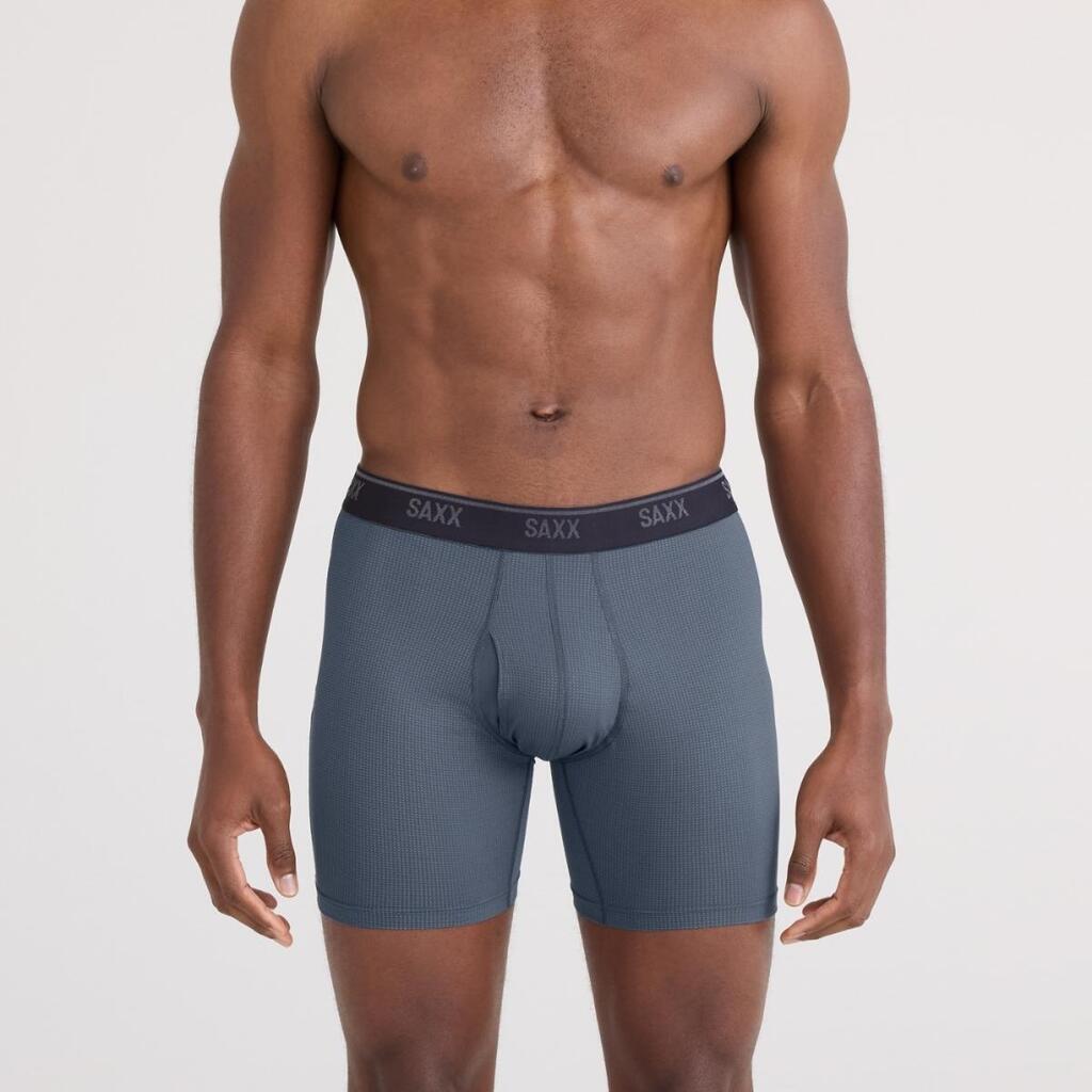 Men's SAXX Quest 6" Quick Dry Mesh Boxer Briefs
