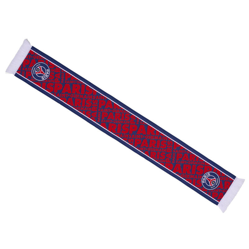 PSG - Echarpe Paris Saint-Germain IV Rouge Gris Anthracite 