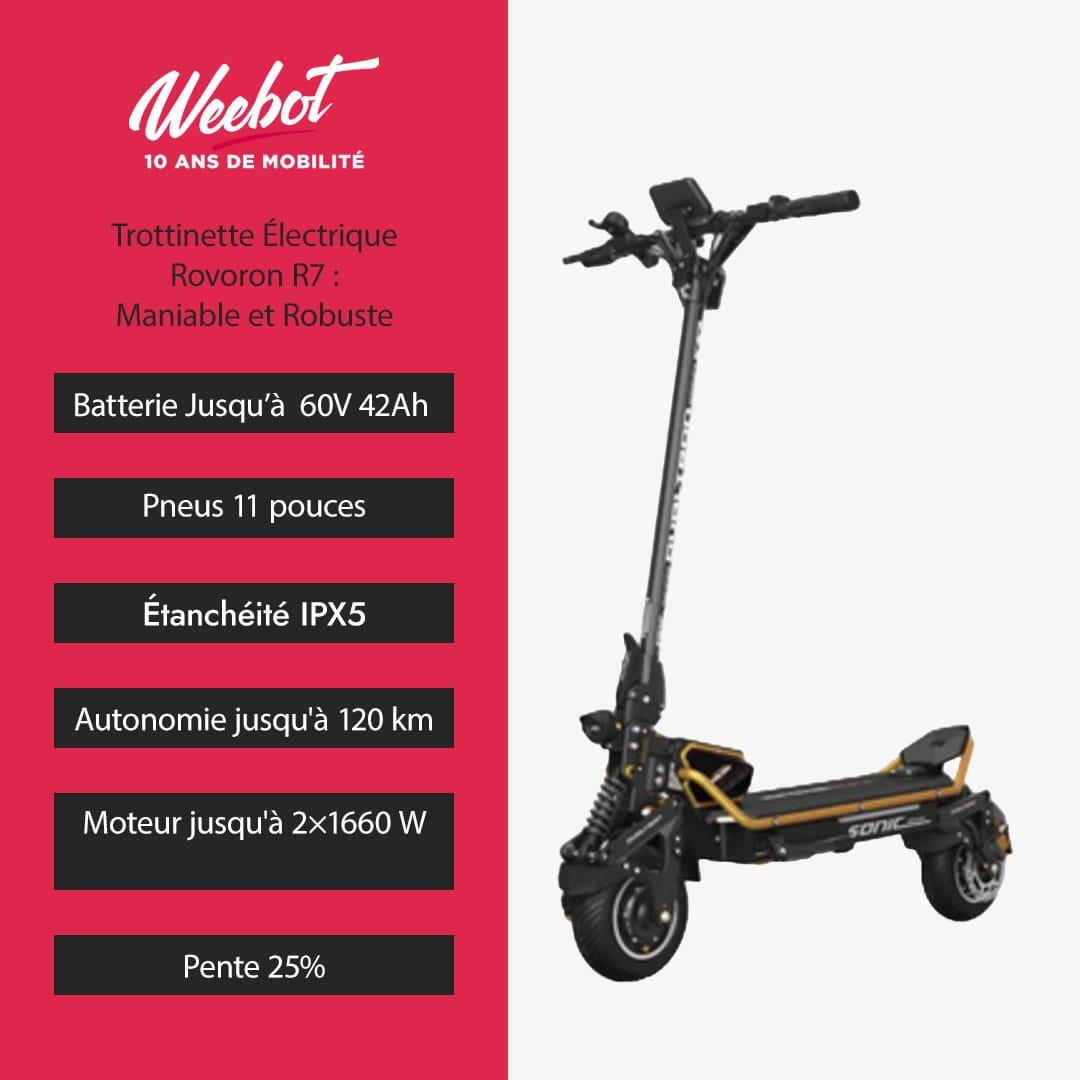 Trottinette Électrique Rovoron R7 3/6