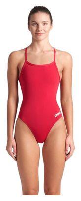 Maillot de Bain 1 Pièce Femme Dos Nue Challenge Back Rouge